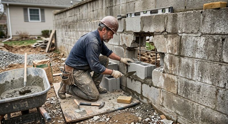 Block Wall Repair in Maricopa County, AZ
