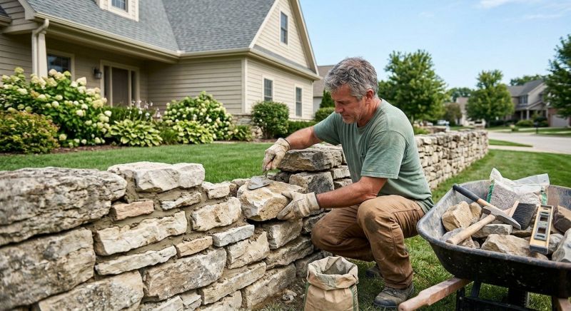 Brick Fence Repair in Chandler, AZ