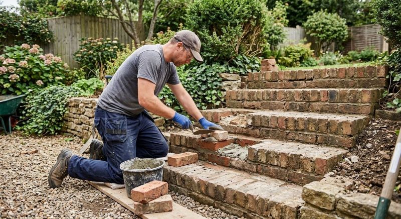 Brick Stairs Repair in Fountain Hills, AZ