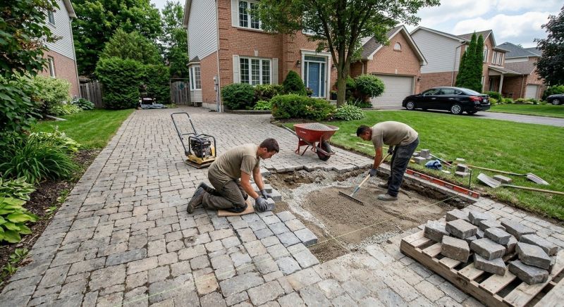 Stone Driveway Repair in Chandler, AZ