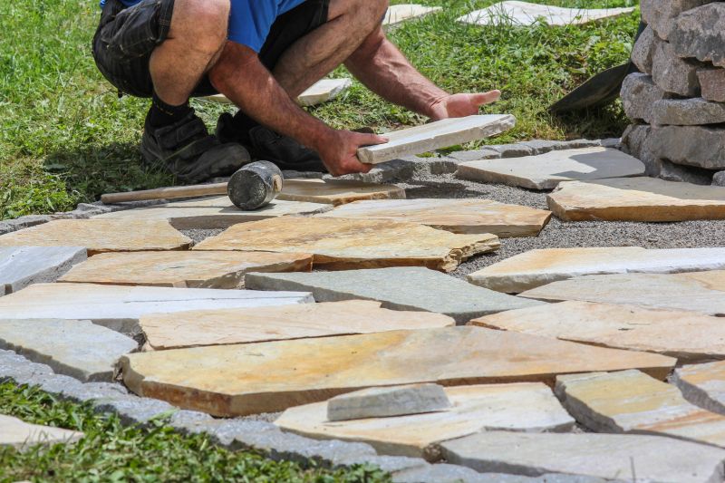 Stone Walkway Repair in Chandler, AZ